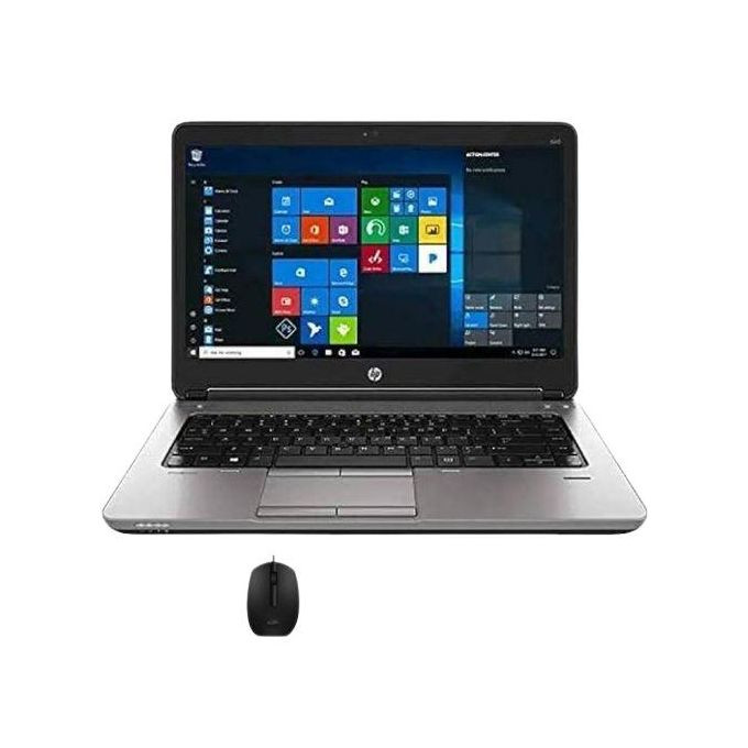 Hp Refurbished ProBook 640 i5 8GB Ram 500GB HDD Plus Free Mouse (6 MNTHS WRNTY) - Refurbished - Black