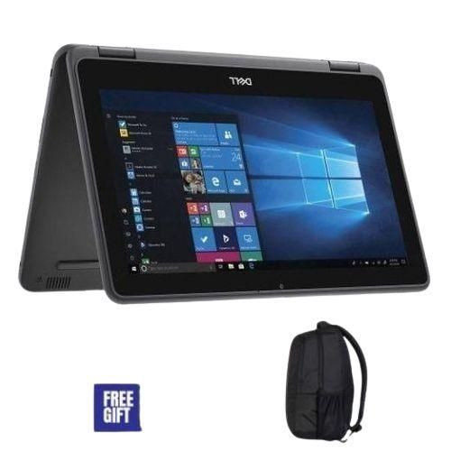 DELL Refurbished Latitude 3189 / 3190 2-In-1 4Gb Ram 256Gb SSD 11.6-Inch Touchscreen Flus Free Bag - Dark Grey
