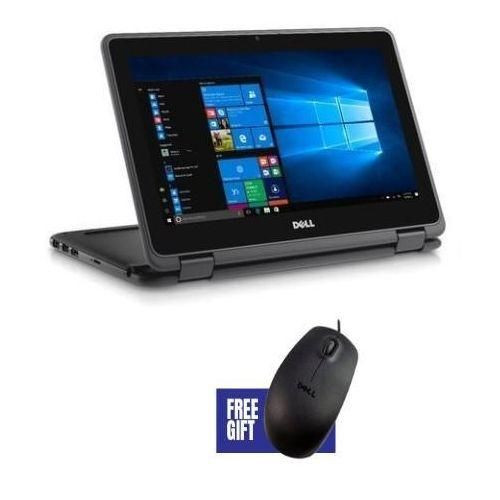 DELL Latitude 11'' Inch 3189 / 3190 Touch X360 256GB SSD/4GB RAM (Renewed ) Plus Mouse-Dark Grey