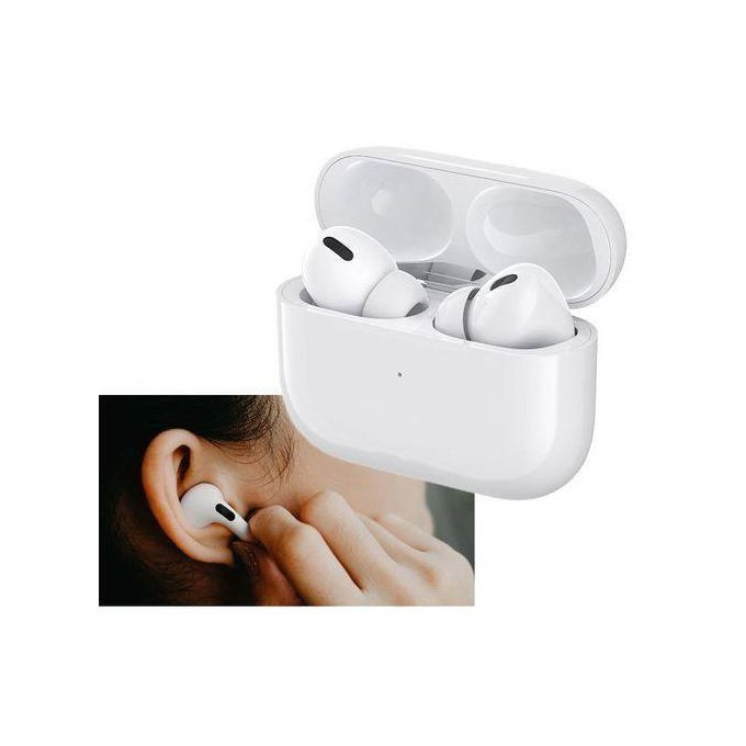 Airpods Pro Bluetooth Earphones- White