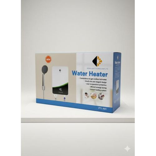 Instant Electric Water Heater, Portable Tankless Water Heater With LED Touch Screen Control, Adjustable Temperature For Kitchen, Bathroom, Shower, Compact Electric Water Heater