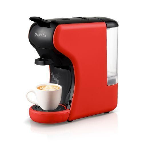 Saachi 19 BaNL-COF Multi-Capsule Coffee Maker - Red