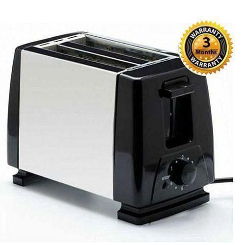 2 Slice Bread Toaster - Black