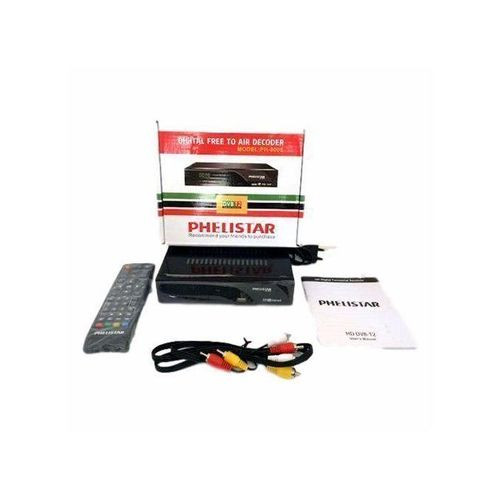 Phelistar Free To Air Digital Decorder - Black