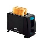 RAF 2Slice Electric Bread Toaster- Black,Silver