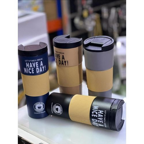 1 Pc Travel Coffee Mugs 600mls - Multicolor