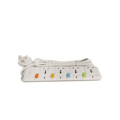 SHARE THIS PRODUCT    Black Friday deal G & T 4 Way Universal Heavy Duty Extension Cable - White