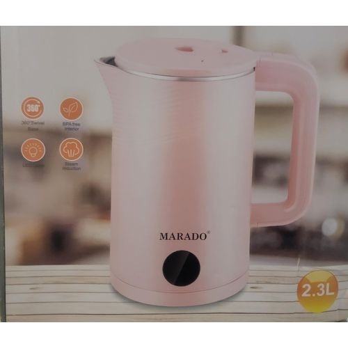 Marado MA-2353 Electric Kettle 2.3L - Blue,Pink, White