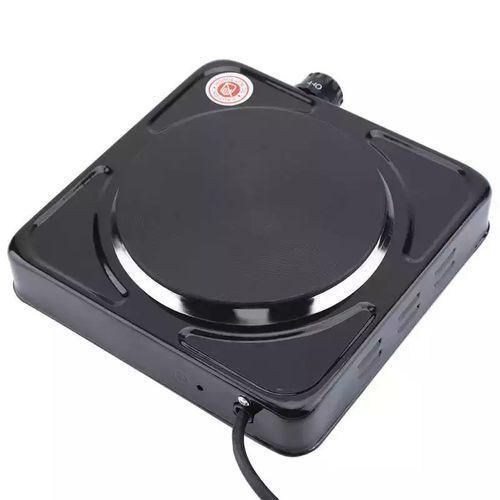 Quality Electric Single Solid Hotplate-Black