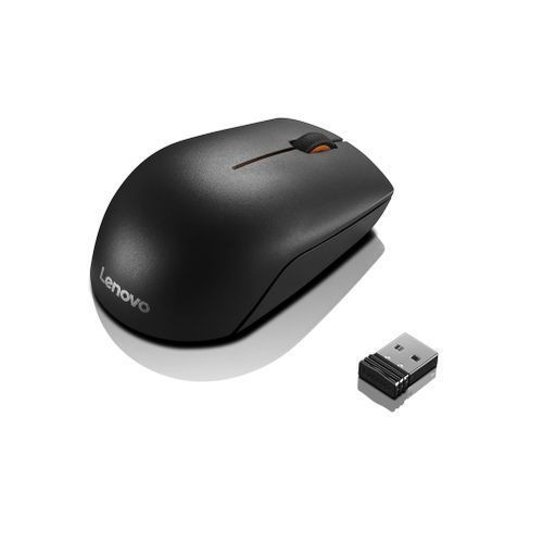 Lenovo 300 Wireless Compact Mouse  – Black