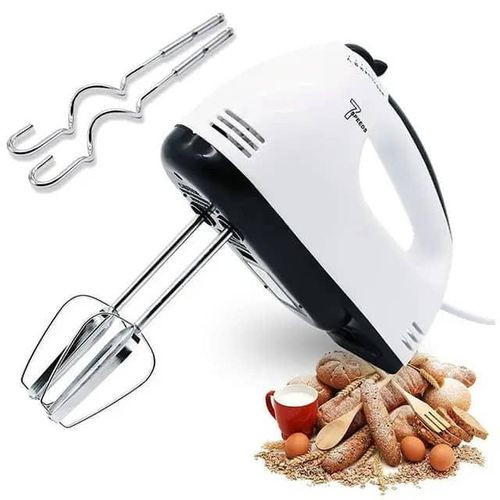 Saachi Electric Whisk Hand Mixer Egg Beater-White