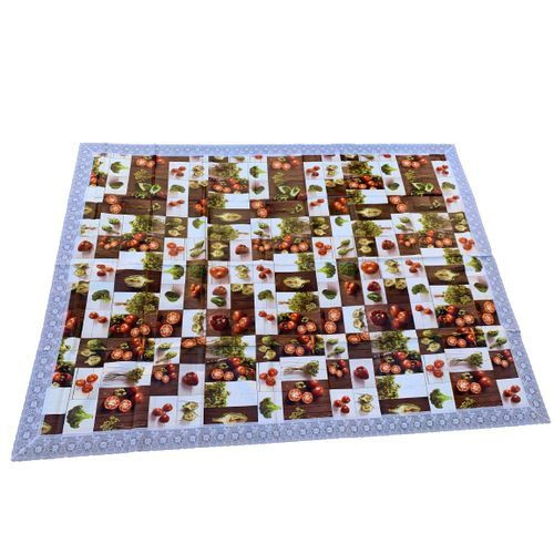 6 Seater Table Cloth - multicolored