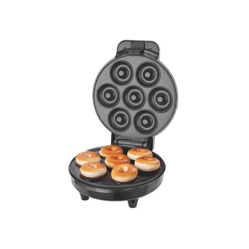 7 Pieces Donut Maker Snacks For Breakfast-Black/White