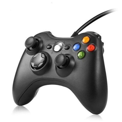 USB Wired Gamepad For Pc Black