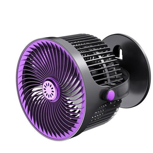 5 - Speed Wall - Mounted/Desktop Fan with 720° Adjustment & Mosquito Repellent Function, Type - C Charging