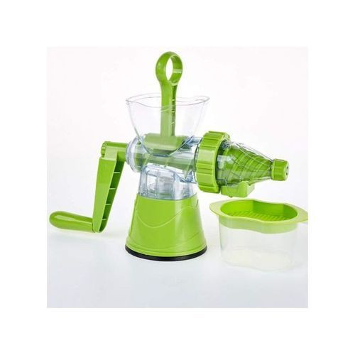 Manual Juicer & Vegetable Blender, 250ml - Green