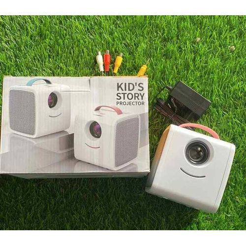 Share this product    Black Friday deal Kids Story Projector With Hdmi, Video Port, - White,