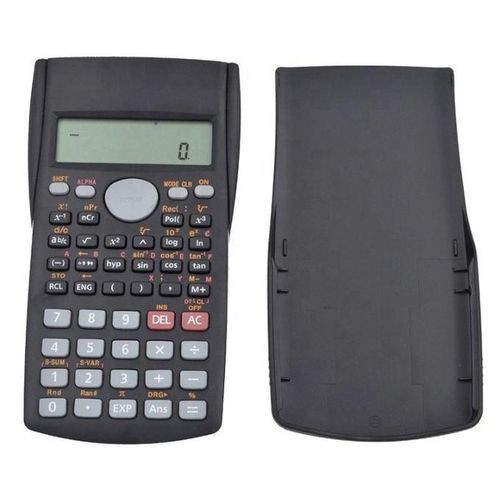 Scientific Calculator Student School University Office Maths - Grey, Black