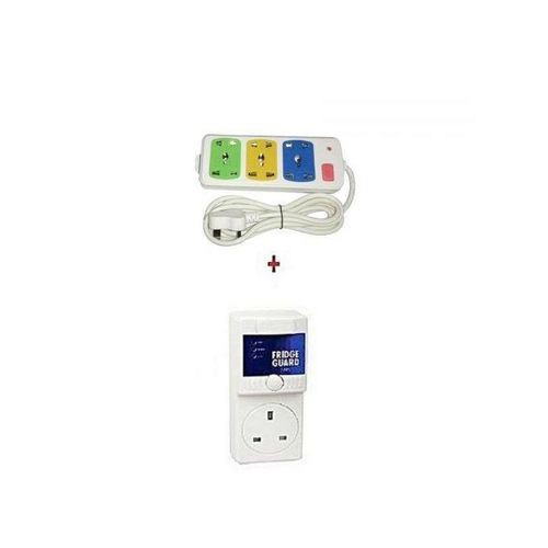 Sollatek Fridge Guard +Free 3 Ways Extension - White
