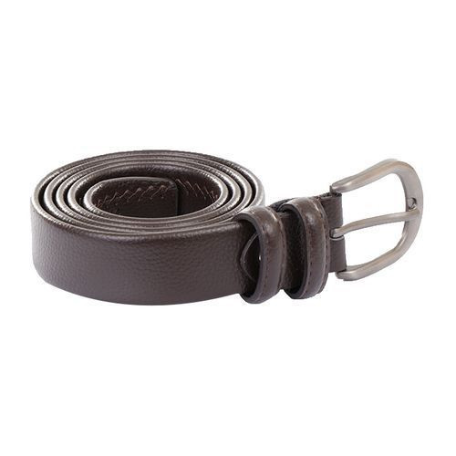 Men's Faux Leather Belt - Brown