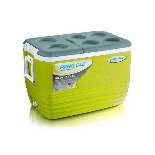 Pinacle Cooler Water Ice Box 57L-Lemon Green.