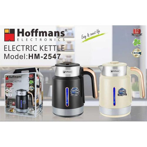 Hoffmans HM-2547 2.5L Electric Electric Kettle - Multicolor