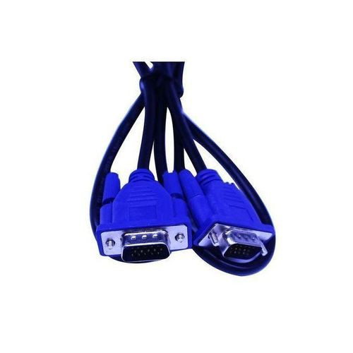 ZL 1.5Metres VGA Cable - Blue, Black.