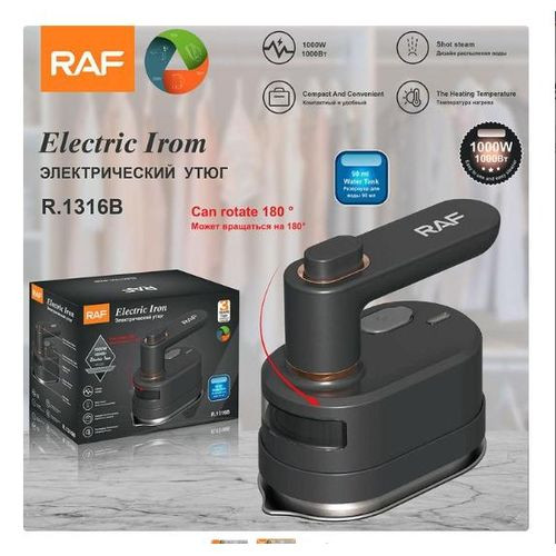 RAF Hot 180 Degree Rotatable Portable Mini Handheld Ironing Steaming Steam Iron Travel Iron