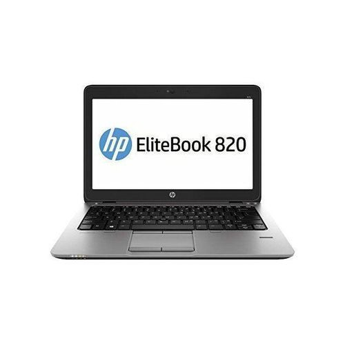 Hp Refurbished EliteBook 820 (12.5-inch,Core I5,8GB RAM,500 GB) - Black