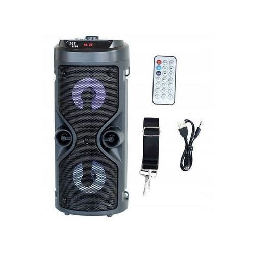 Party Bass Bluetooth Speaker With In-built Microphone - Black