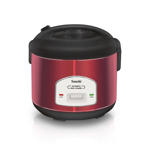 Saachi Automatic Rice Cooker Of 2.8 Liters With Non Stick Pot -Red