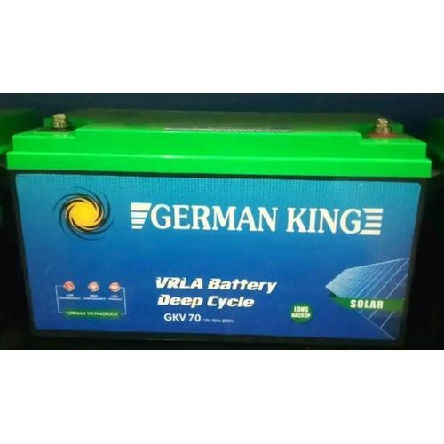 German 70Amps 12V 84WH, Sealed Maintenance -free - Green