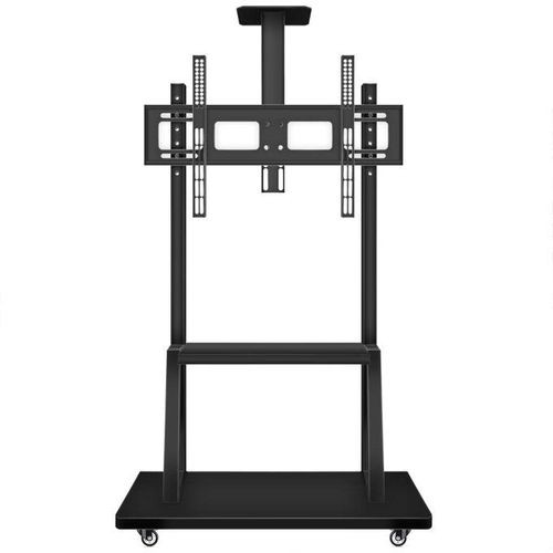 Mobile TV Mount - TV Trolley- Suitable For 32 Inch To 75 Inch -Black