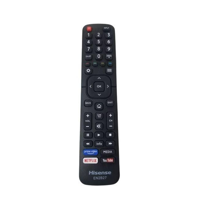 Hisense Remote Control For Smart Tvs Vidaa And Android-Black