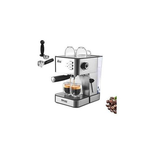 Coffee Maker Machine Espresso Coffee Maker Machine - Silver