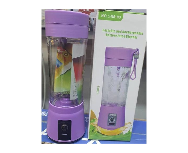 Juicer Rechargeable Battery USB 380ML HM-03