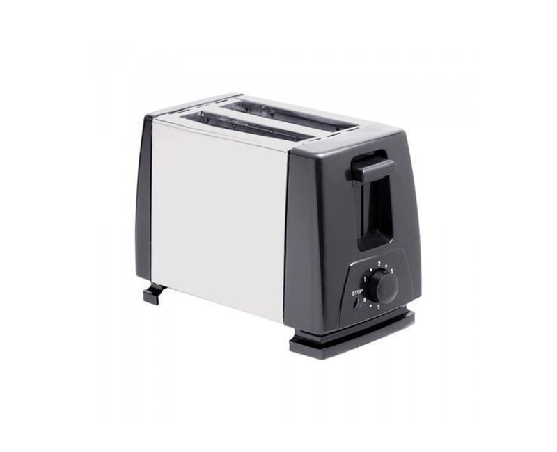 2 Slice Bread Toaster - Black,Silver