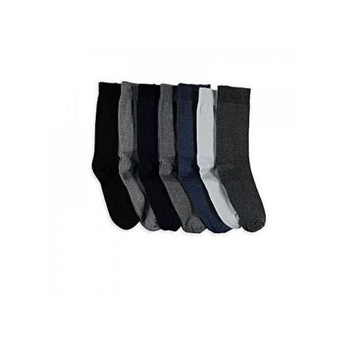 Bamboo Socks Mens Socks - 7pcs - Multi-color