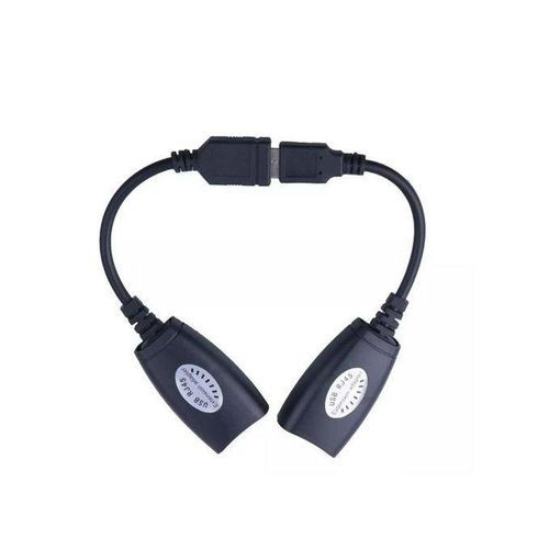 Adapter USB Over Ethernet RJ45 Adapter-Black