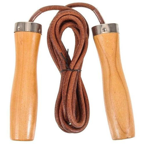 New Leather Skipping Rope - Brown