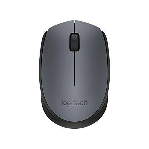 Genetic Logitech M170 Wireless Mouse– For Computer And Laptop Use, USB Receiver - Grey