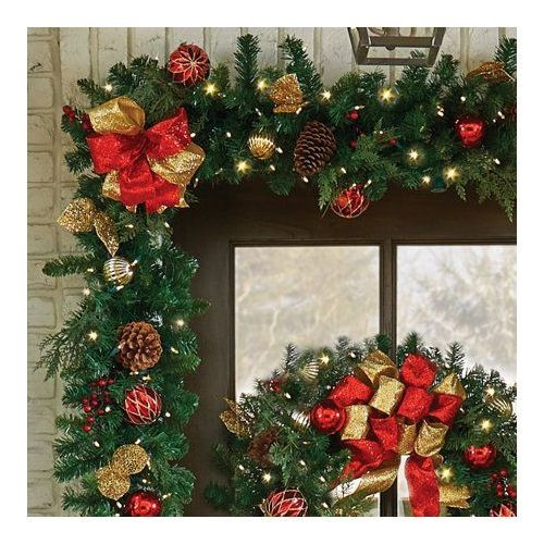 2021 Christmas Tree Garland - Green
