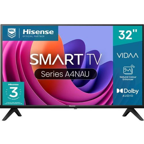 Hisense 32 Inch HDR LED VIDA Smart Free To Air Tv 32A4H