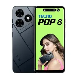 Tecno Pop 8 6.6" 4(2+2)GB RAM 64GB ROM 13MP 5000mAh - Gravity Black.