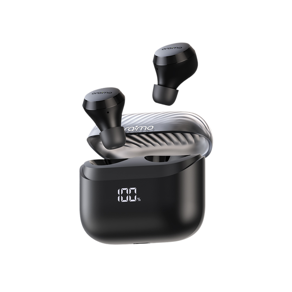 Oraimo AirBuds 4 ENC True Wireless Earbuds - Black