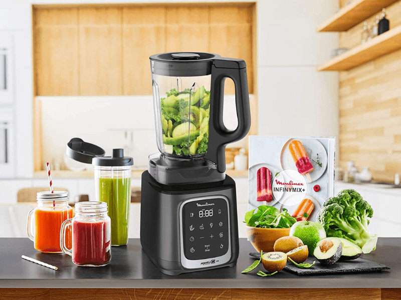 MOULINEX BLENDER LM91HD27 1600W Power, 6 Programs+ice crush, 2.6L JAR