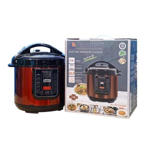 SIMBALAND ELECTRIC PRESSURE COOKER 7L
