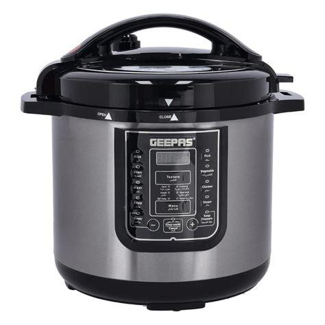 Geepas GMC 35029 Multi cooker 8L 14pgrm digital display