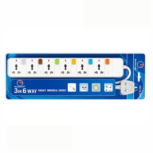 SIMBALAND 6-WAY EXTENSION SOCKET SL306