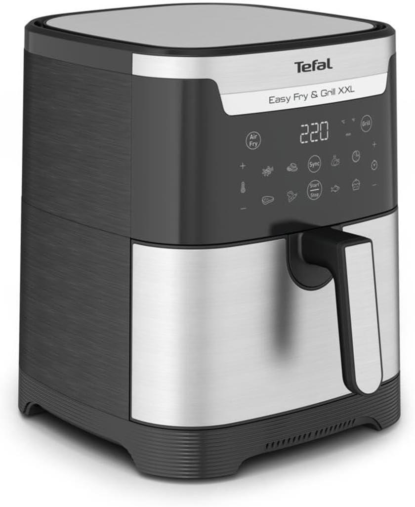 TEFAL AIR FRYER EY801D27 6.5L Capacity with Grill 8 Auto Functions